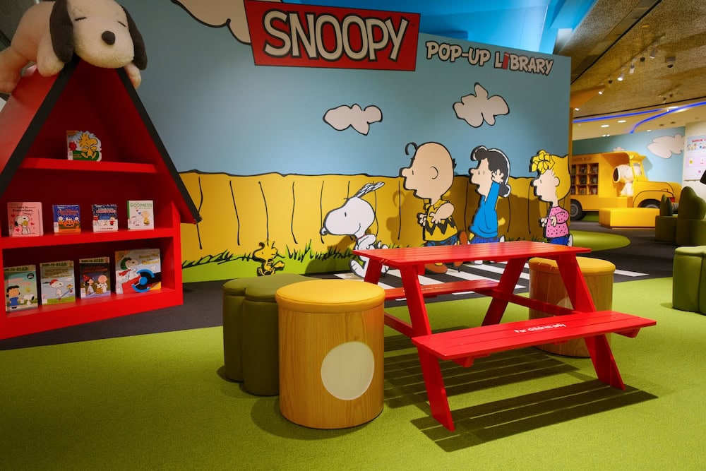 Snoopy Pop-up Library - Plaza Singapura