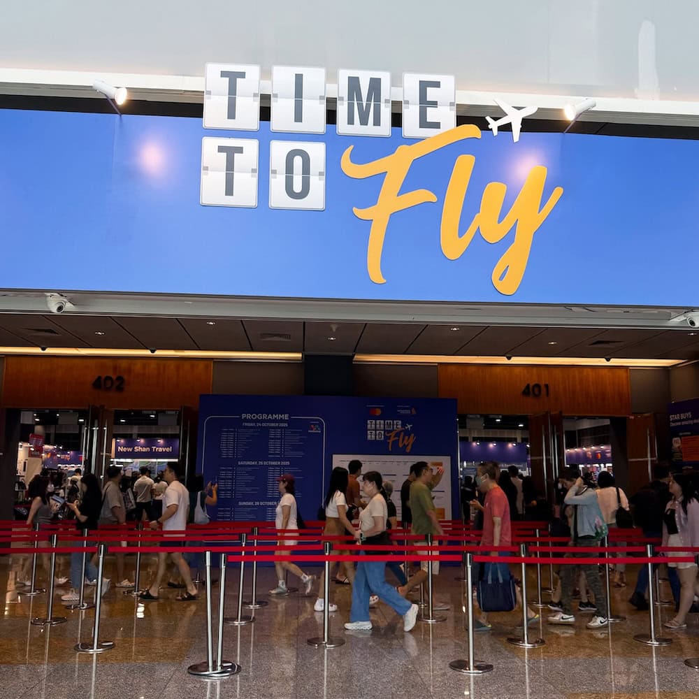 Time To Fly Travel Fair 2026 - Suntec